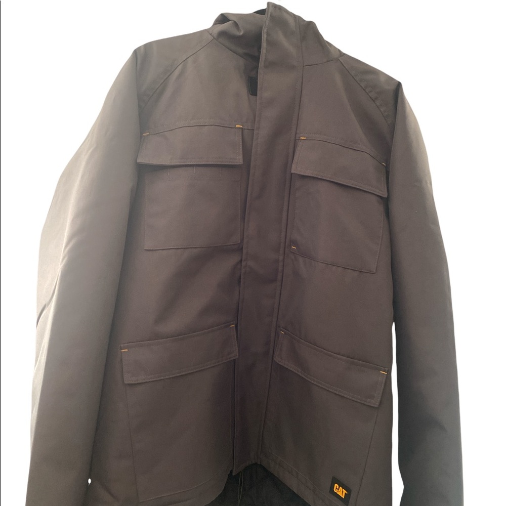 Large men’s CAT jacket grey